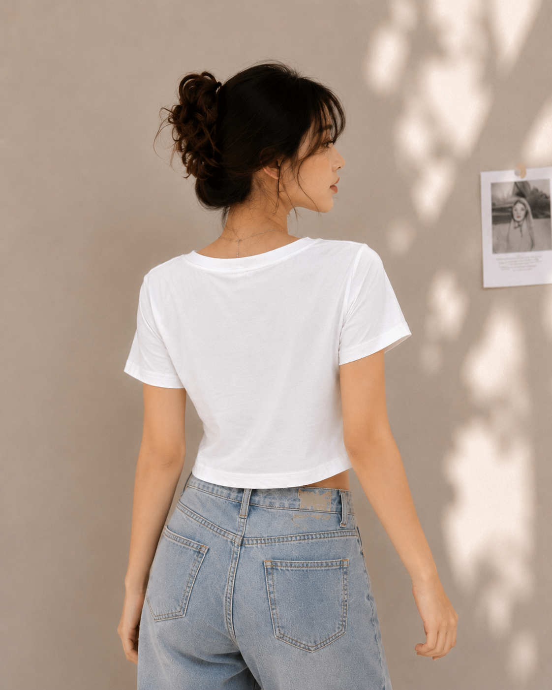 Essential Soft Cotton Everyday Crop Tee