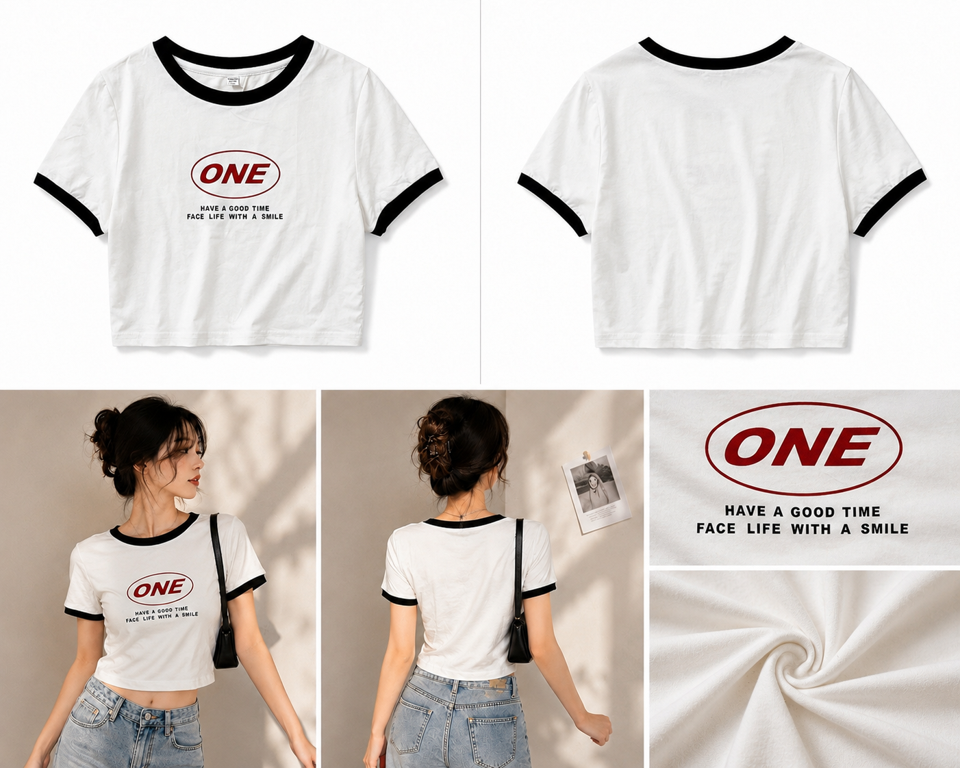 ONE Graphic Ringer Street Style Tee