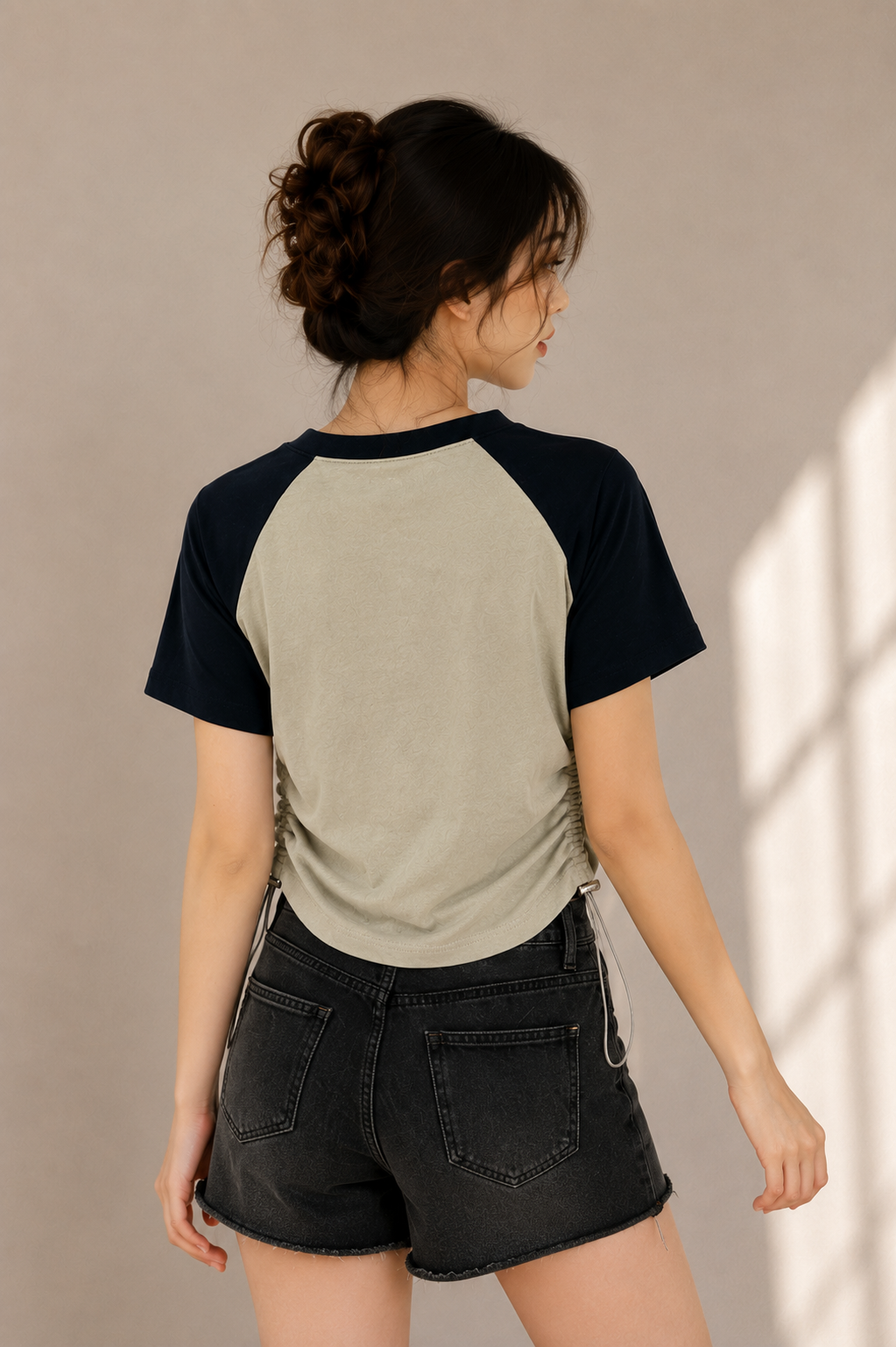Starline Drawstring Street Style Graphic Tee